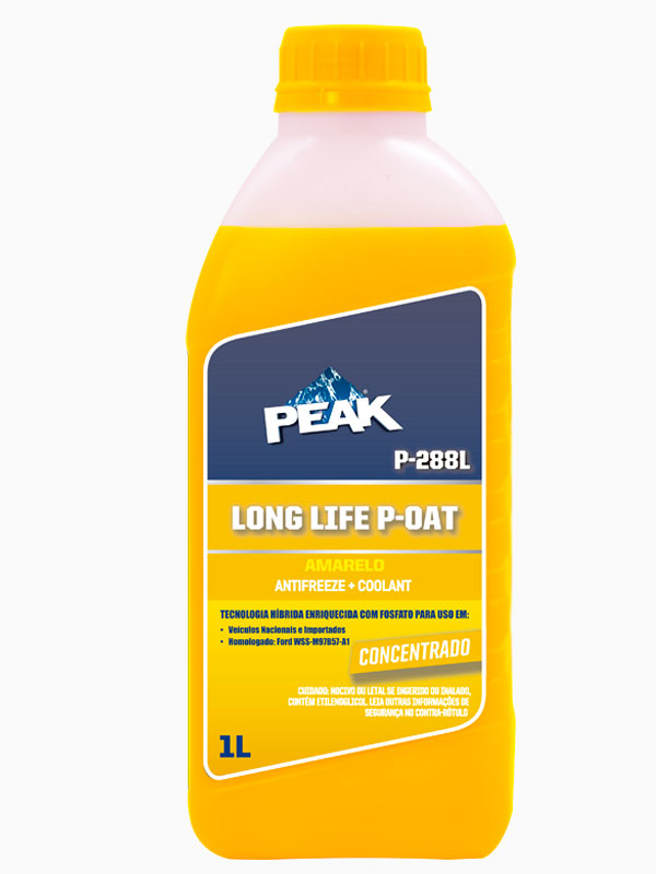 Aditivo de arrefecimento Peak long life POAT