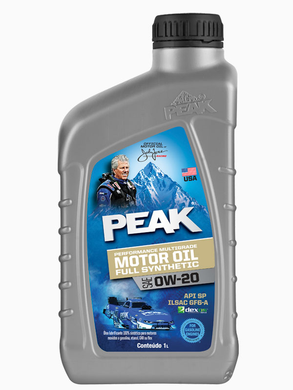 Peak Motor Oil Synthetic 0W-20 Dexos1 API SN/GF-5