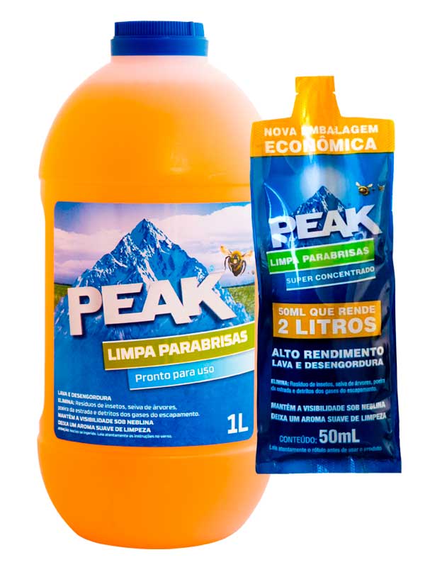 Peak Liquido Limpa Para-brisa