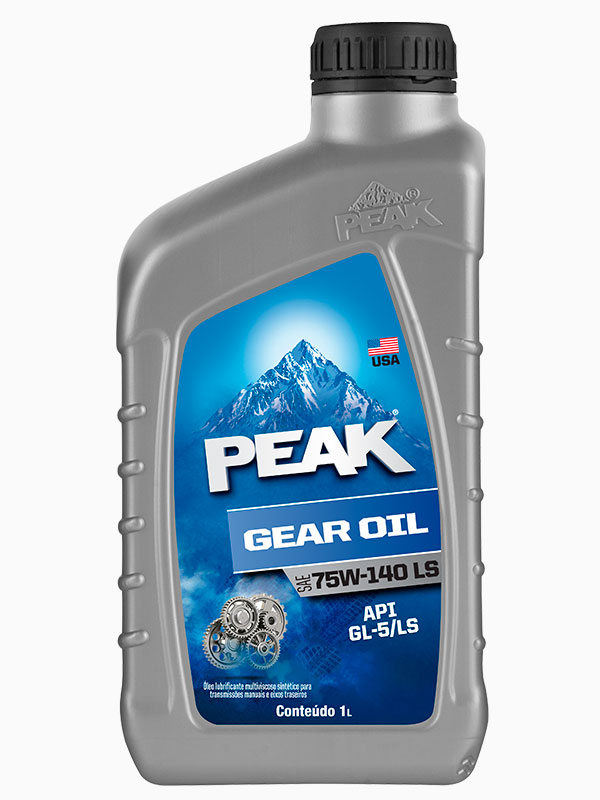 Peak Gear Oil SAE 75w-140 API GL-5/LS